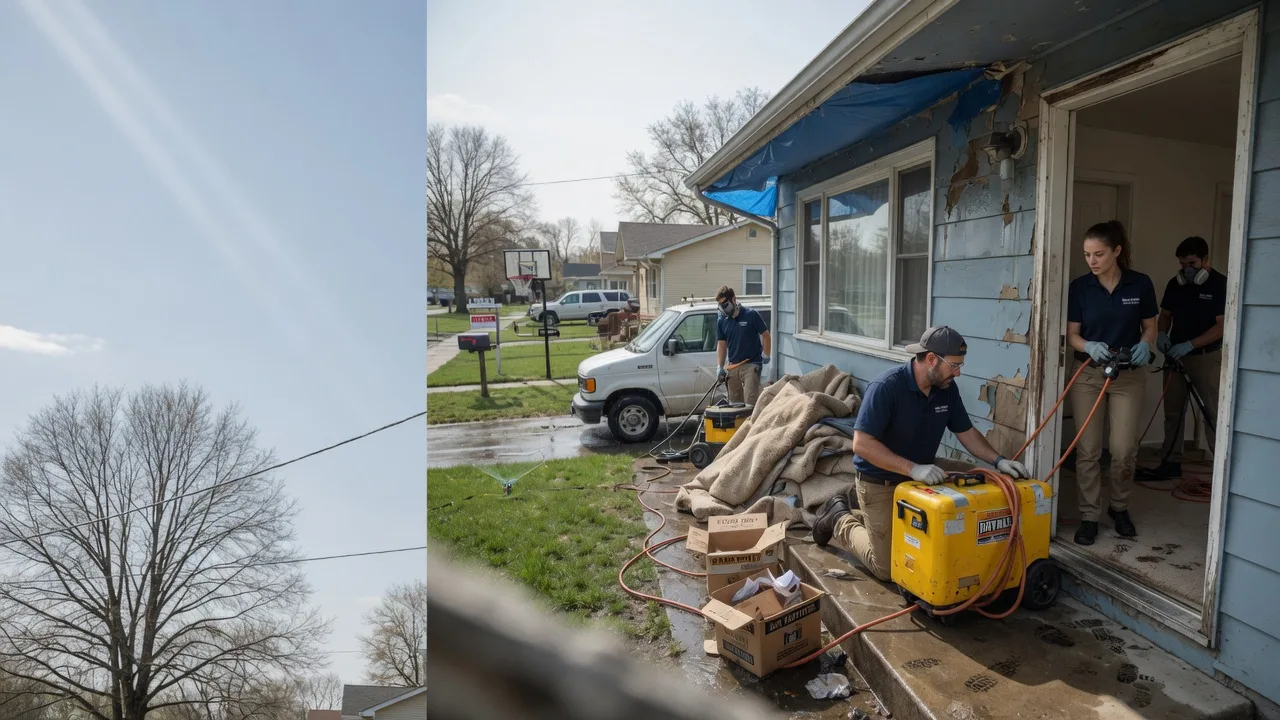 Basement Flood Cleanup in Mora, LA near me
